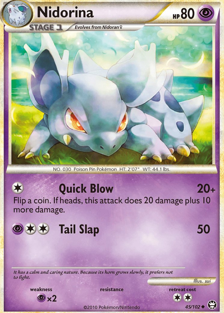Nidorina - Pokemon Card Prices & Trends