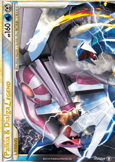 Palkia & Dialga Legend (Top)