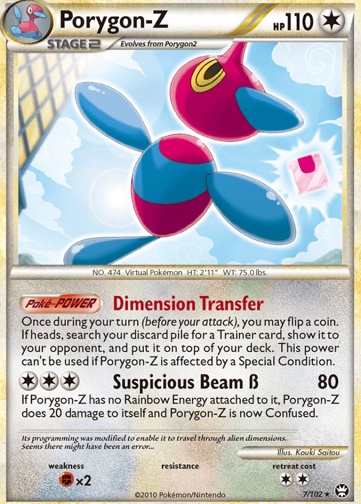 porygon-z pokemon card value Porygon Z a/ (105a/147) [Alternate Art Promo] – Pokemon Plug main image 0