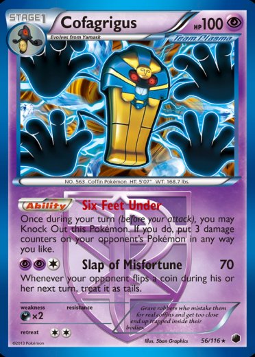 Cofagrigus (Team Plasma) (56)