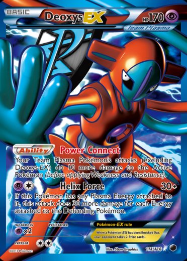 Deoxys EX (Team Plasma) (Full Art)