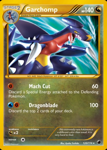 Garchomp (120 Secret Rare)