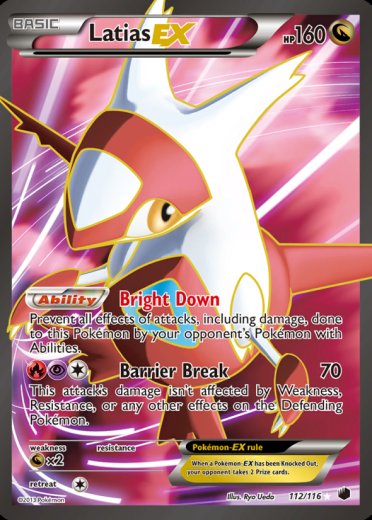 Latias EX (112 Full Art)