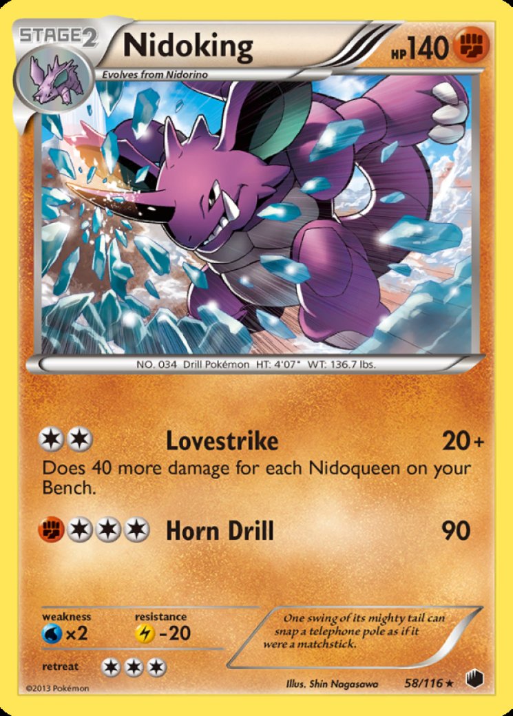 Nidoking 45/114 Price 2026 | Steam Siege