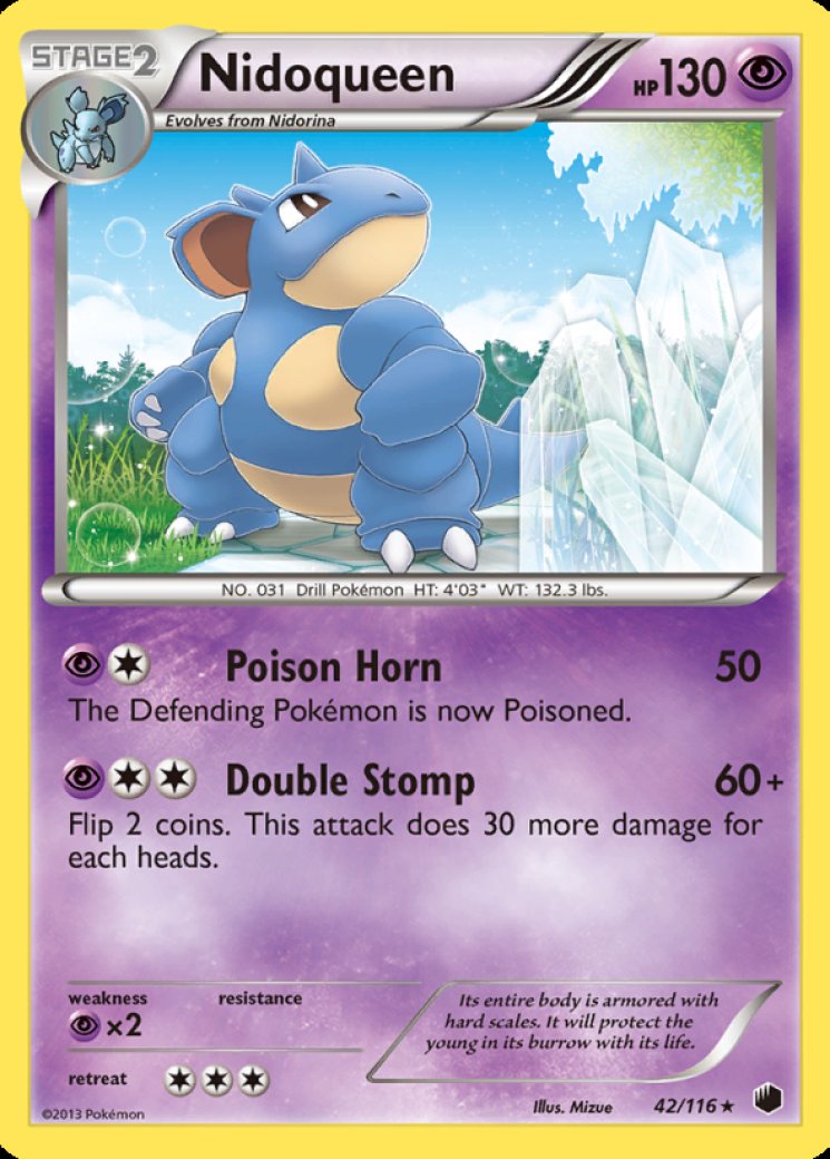 nidoqueen stage 2 pokemon card value Nidoqueen 12/130 Price 2026