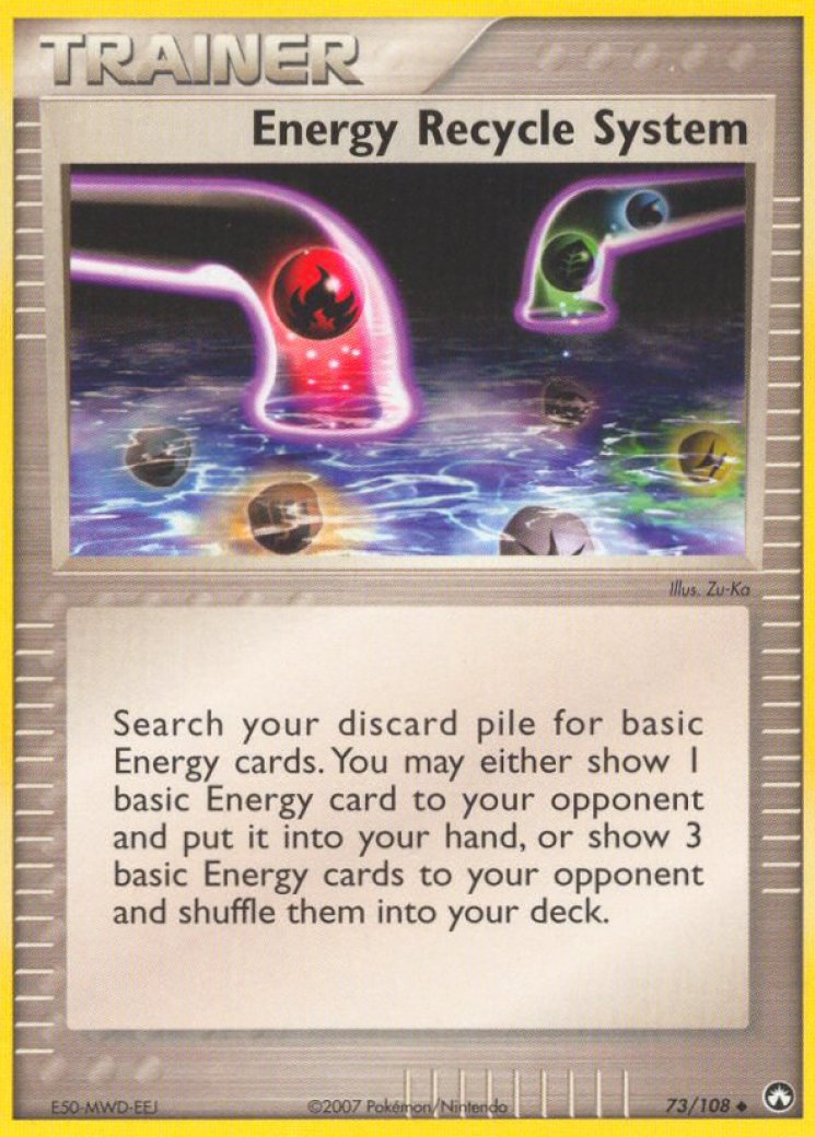 energy recycler pokemon card value (sv10-164) Pokemon X Energy Recycler #108 Prices |