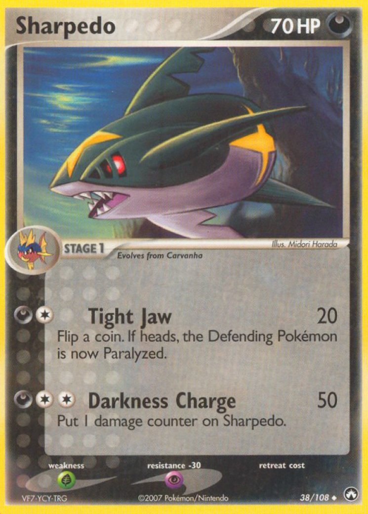 pokemon card sharpedo Sharpedo - 28/145 - Rare - Reverse Holo main image 0