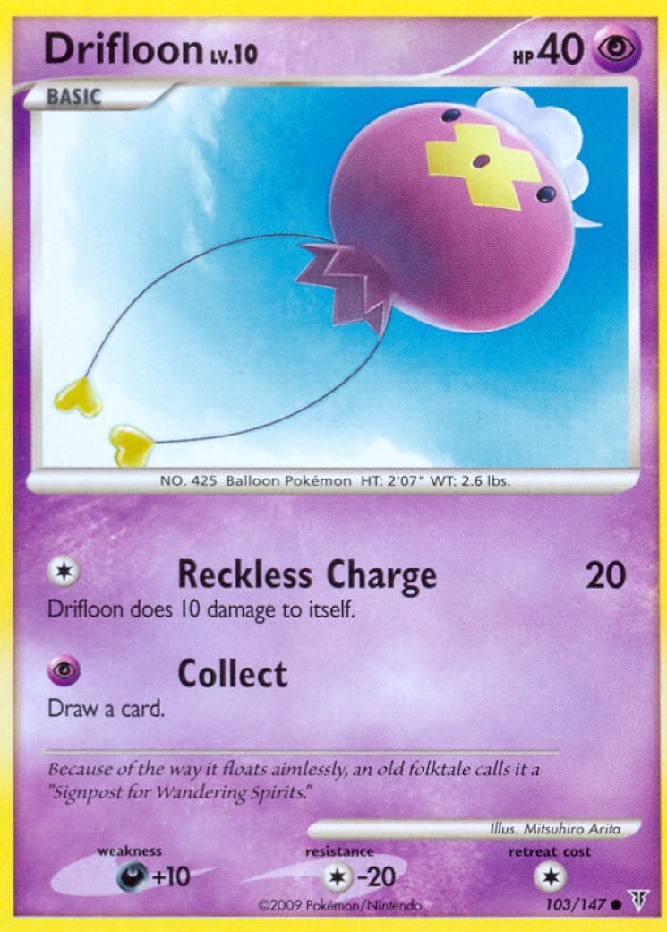 drifloon pokemon card value Pokemon TCG Scarlet and Violet Drifloon # 89 Base Set Common — Collectible  Craze America