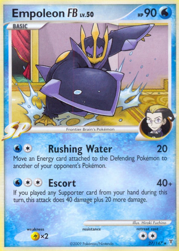 empoleon pokemon card value V your opponents Basic Pokmon in play have no Abilities Empoleon 035 Legendary Treasures -