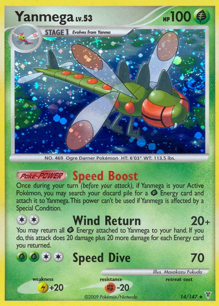 yanmega pokemon card price Yanmega BREAK - 8/114 - Steam Siege main image 1