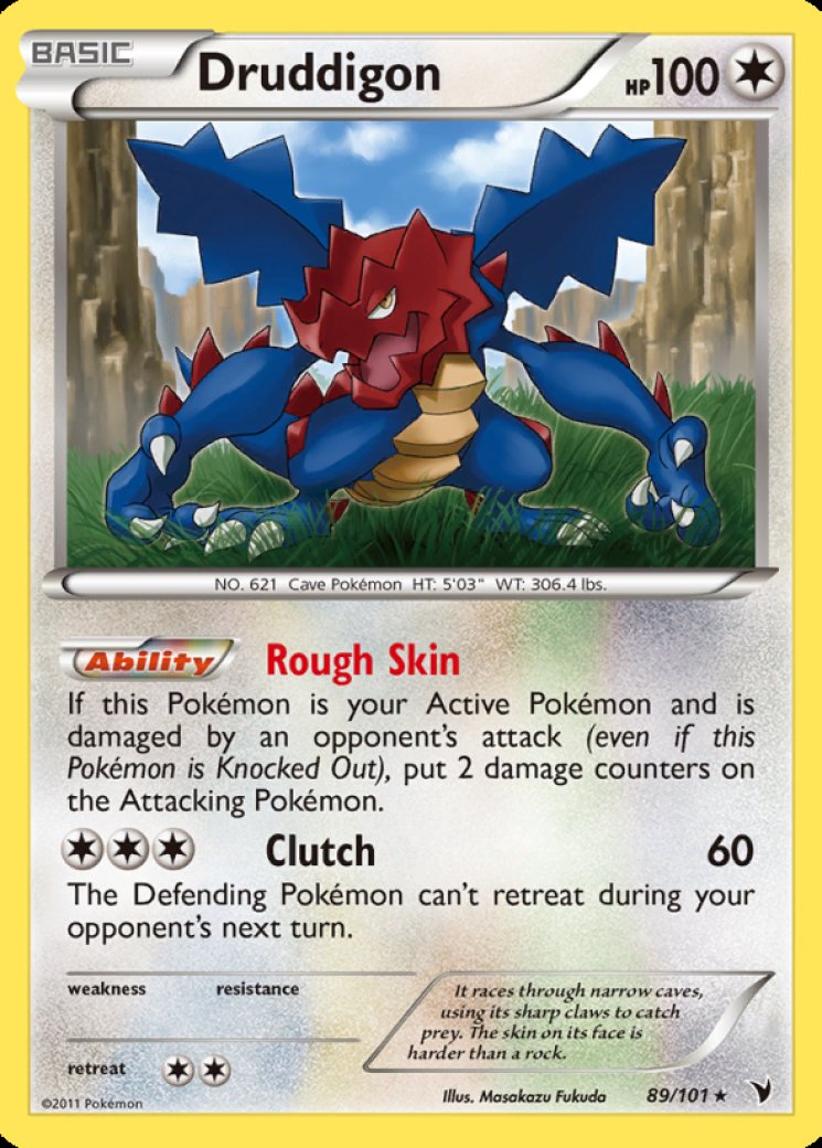 druddigon pokemon card value A home for the TCGers druddigon pokemon card value Druddigon(C)