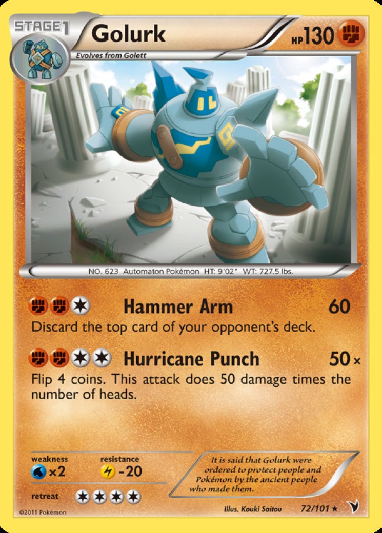 golurk pokemon card value Golurk 83/172 Price 2026