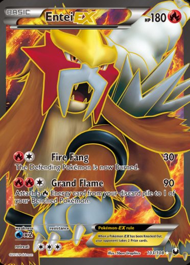 Entei EX (103 Full Art)