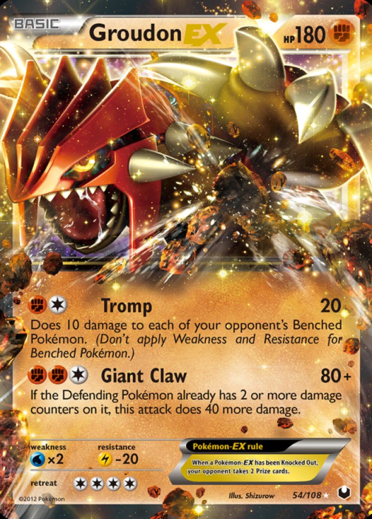 groudon pokemon card full art Team Magma's EX #15 EXTENDED  Raycardza Ultra Rare Card Type Groudon EX (106 Full Art)
