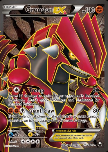 Groudon EX (106 Full Art)
