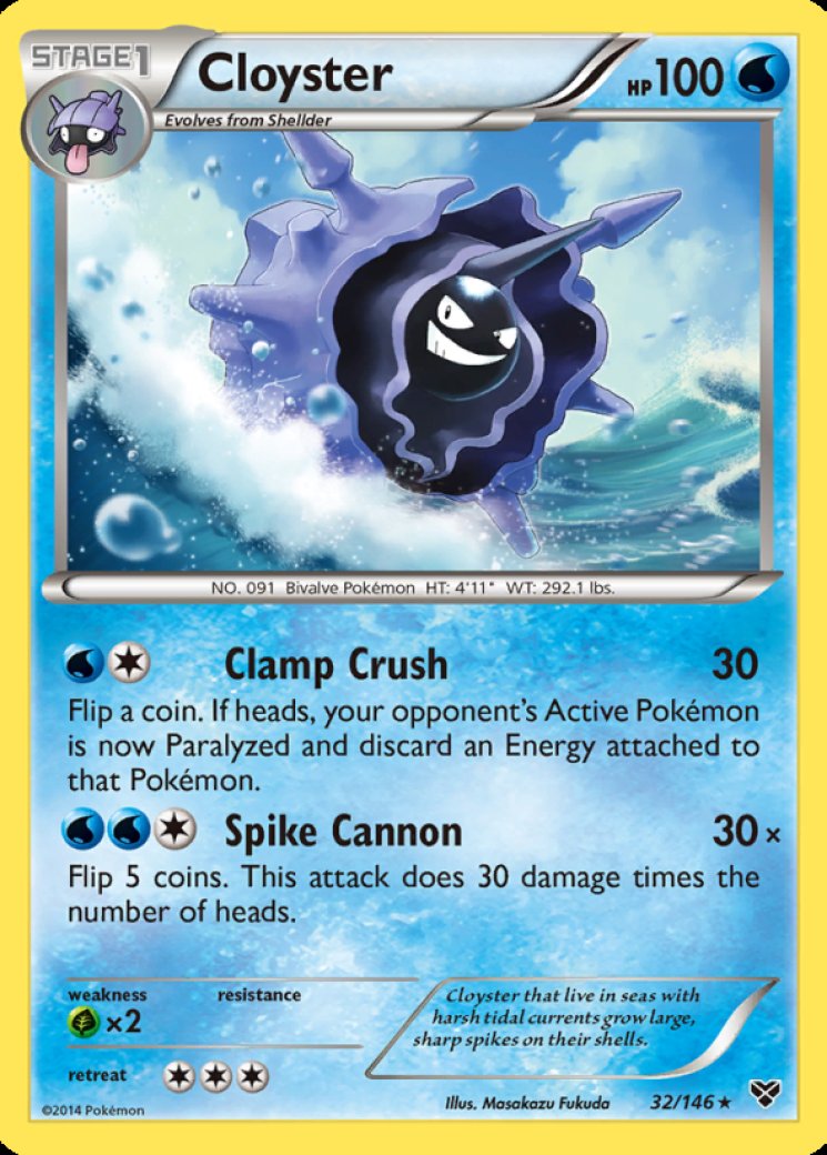 Cloyster Card Prices & Value 2026 | 19 Cards Ranked