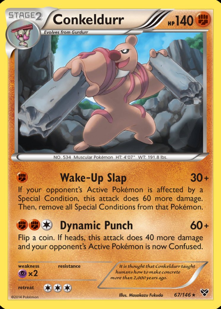 conkeldurr pokemon card price (65/101) [Black & White: Noble Victories] Battle Styles Singles Pokemon Card - Black &