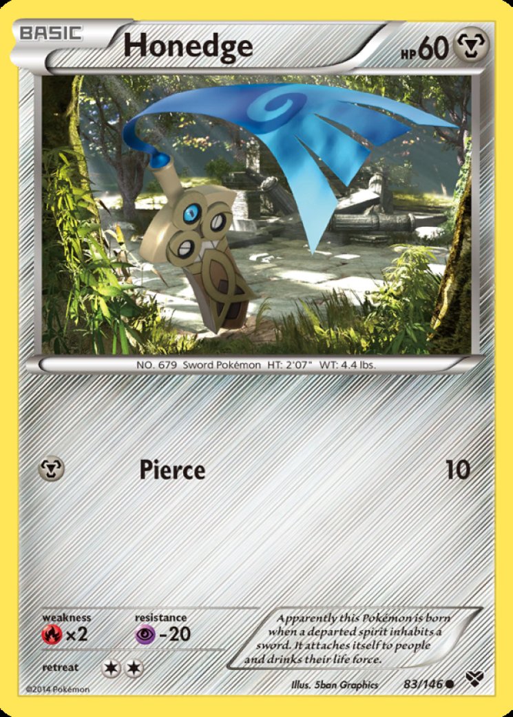 honedge pokemon card value Pokmon Aegislash Battle Styles Evolution Set - 108/163 & 107/163 - Doublade & Weakness Fire 2 Resistance Psychic Most Expensive Honedge Pokmon Cards