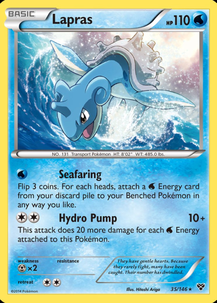 Lapras GX (Full Art) - Sun & Moon - Pokemon Card Prices & Trends
