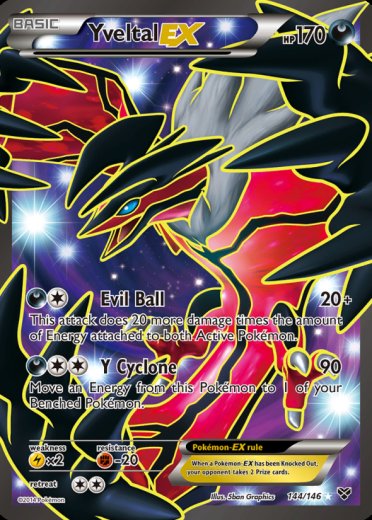 Yveltal EX (144 Full Art)