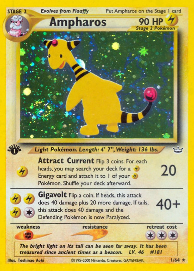 Ampharos - Neo Revelation - Pokemon Card Prices & Trends
