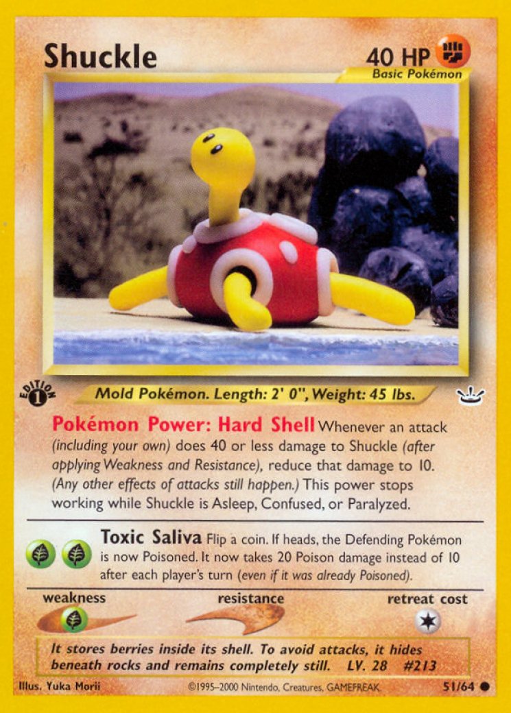 shiny shuckle pokemon card Pokemon Shiny Shuckle 1