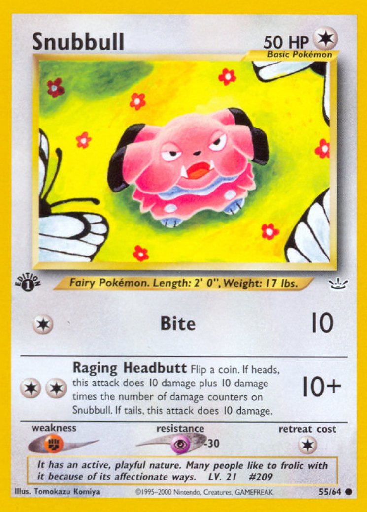 Snubbull - Pokemon Card Prices & Trends
