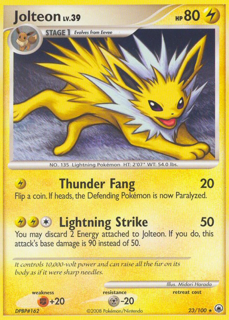 Jolteon - POP Series 3 - Pokemon Card Prices & Trends