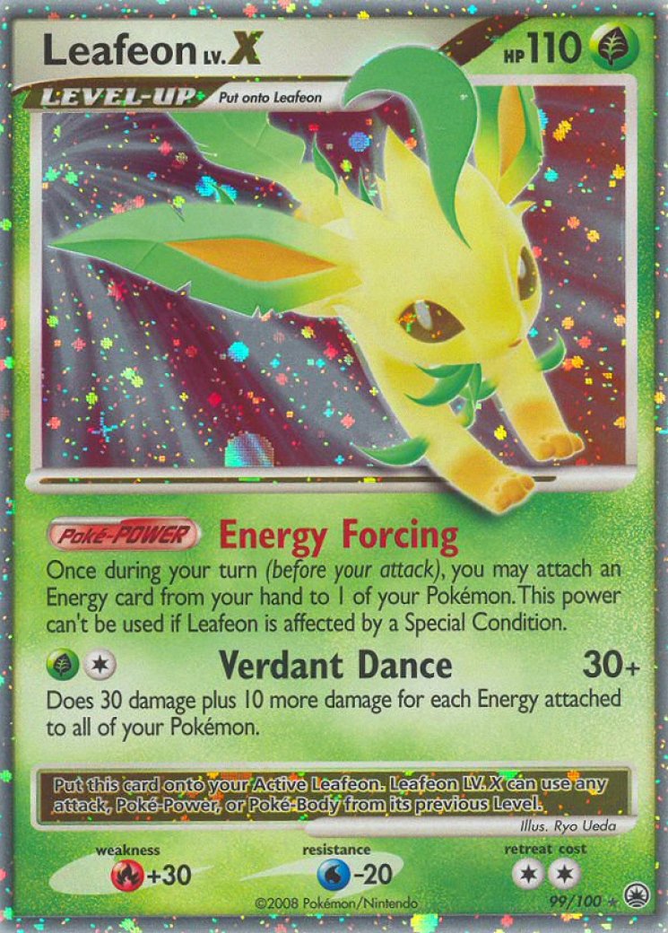 ★ポケモンカード リーフィアLV.X 再版版(Leafeon LV.X)★ Leafeon LV.X 99/100 Price 2026 | Majestic Dawn
