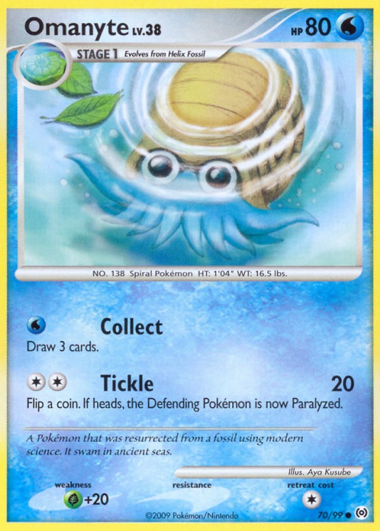 Omanyte 57/110 Price 2026 | Legendary Collection