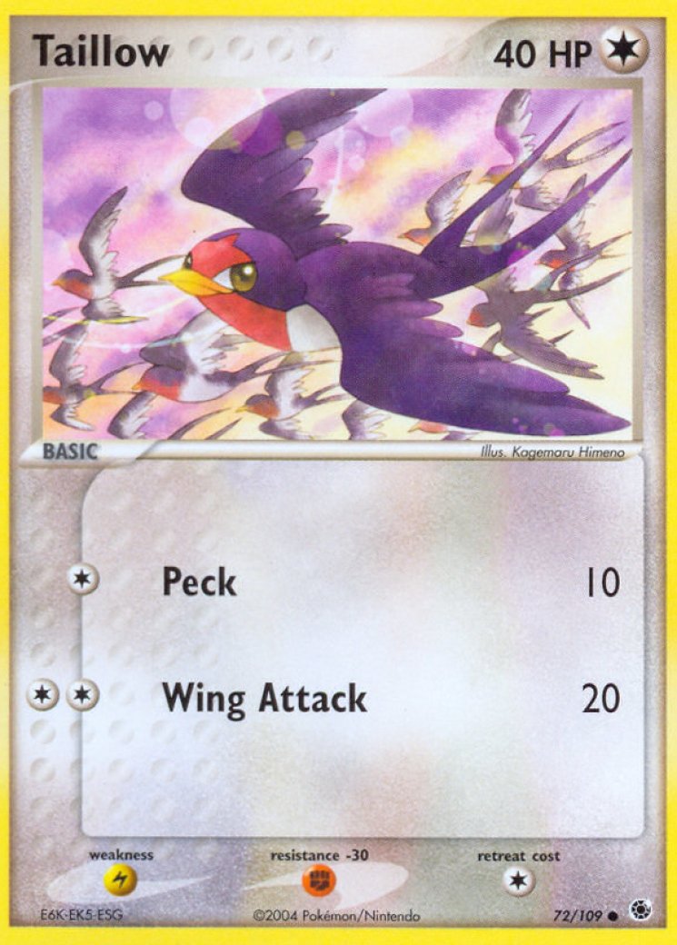 taillow pokemon card value Taillow (133/185) - SWSH04 Vivid Voltage
