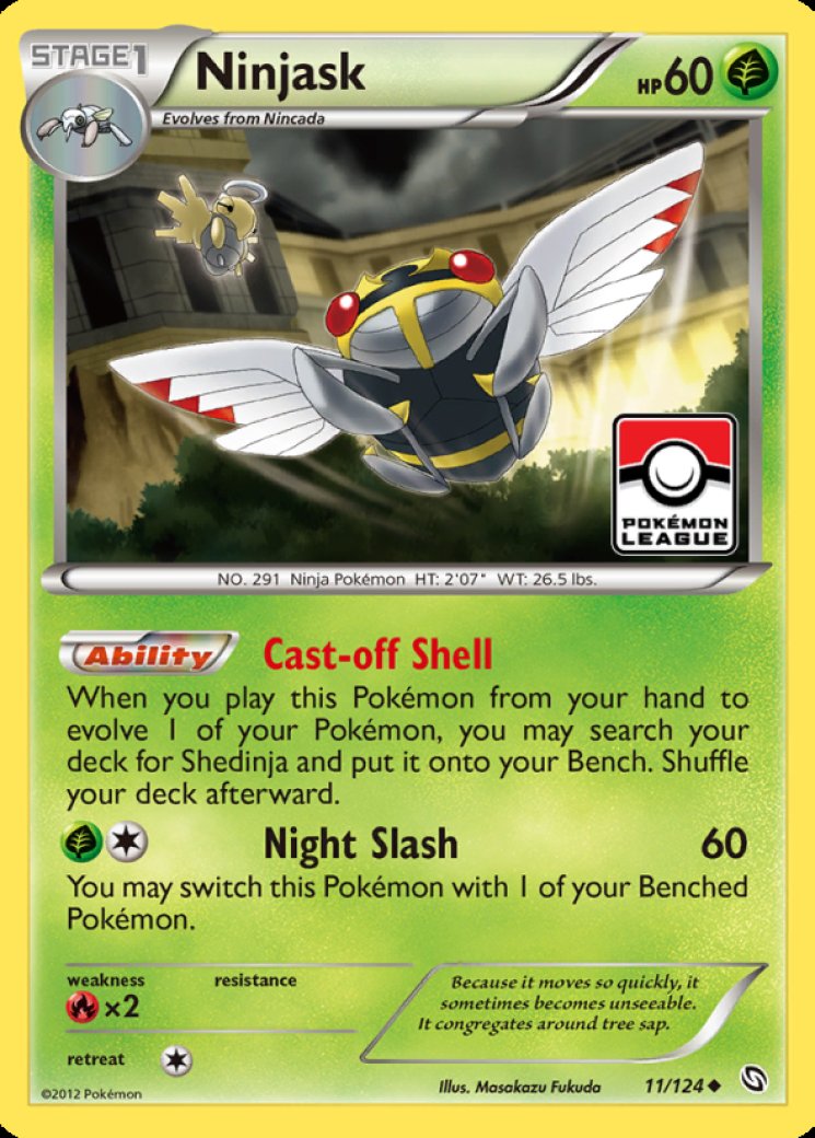 ninjask pokemon card value - 18/97 Non-Holo Rare Stage 1 Ninjask - 18/97 - Reverse
