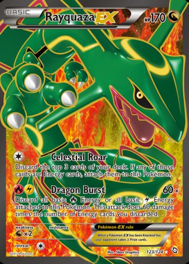 Rayquaza EX (123 Full Art)