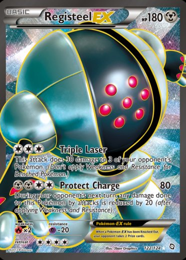 Registeel EX (122 Full Art)