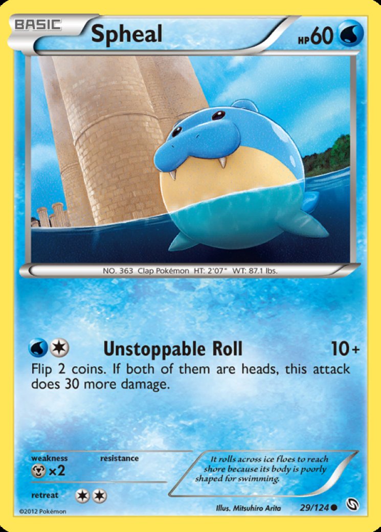 pokemon card spheal - 043/191 - Surging Sparks Evolves from null Type Spheal Card Prices & Value