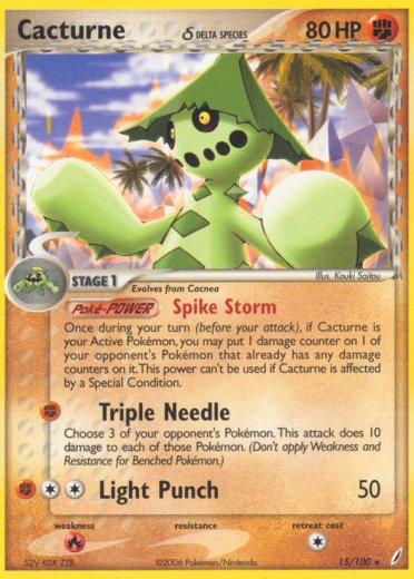 Cacturne (Delta Species)