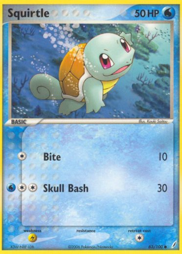 Squirtle - 063/100