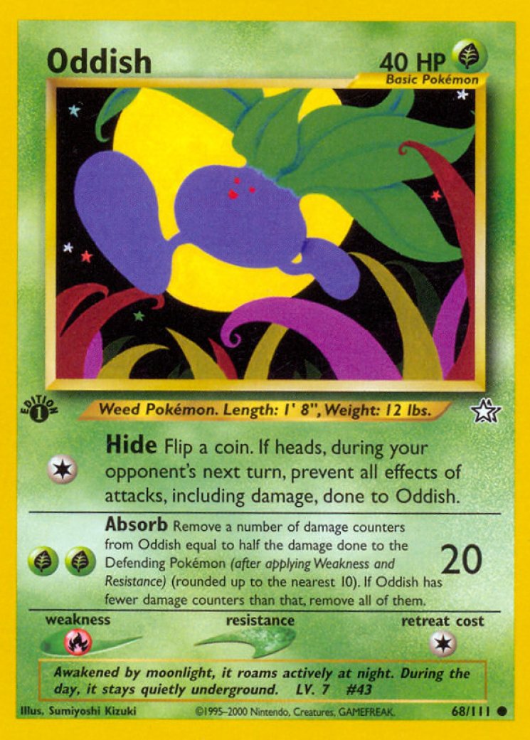 Oddish - Pokemon Card Prices & Trends