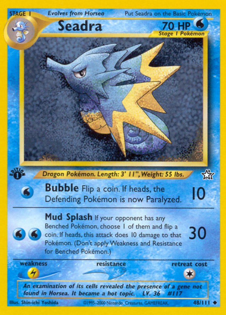 Seadra - Fossil - Pokemon Card Prices & Trends