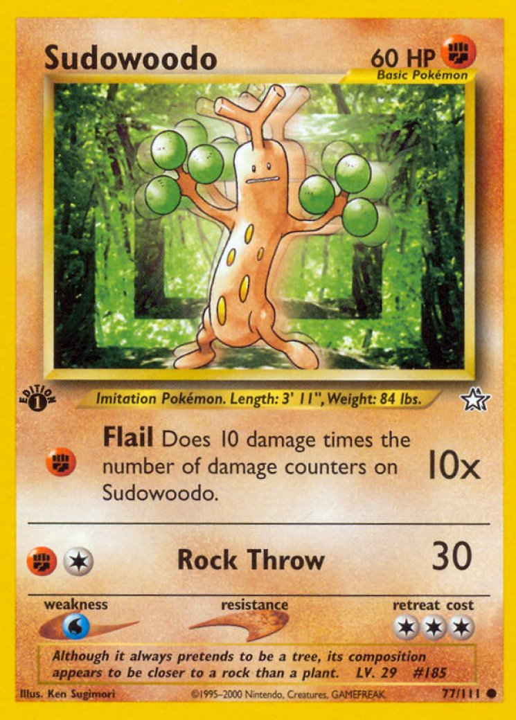 Sudowoodo - Pokemon Card Prices & Trends Sudowoodo - Pokemon Card Prices & Trends
