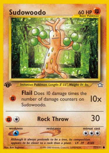 Sudowoodo