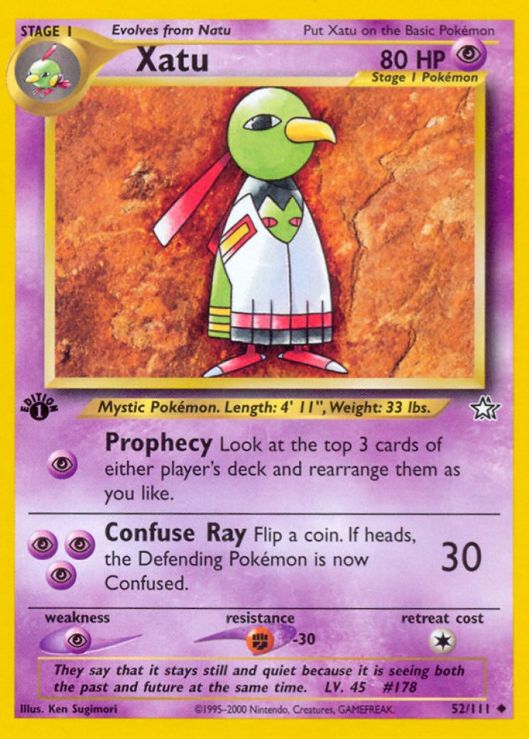 Xatu - Neo Genesis - Pokemon Card Prices & Trends Xatu - Neo Genesis - Pokemon Card Prices & Trends