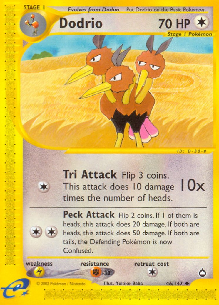 Blaine's Dodrio ポケモンカード 70 HP Blaine´s Dodrio ポケモンカード 70 HP 【公式通販】