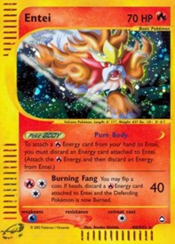 entei holographic pokemon card Neo Revelation Holo 1st Edition 6/64 NM GEM MT! FREE NEX Grail Collectibles AZ Preserved in a tamper Entei Gold Star 2005 Pokemon