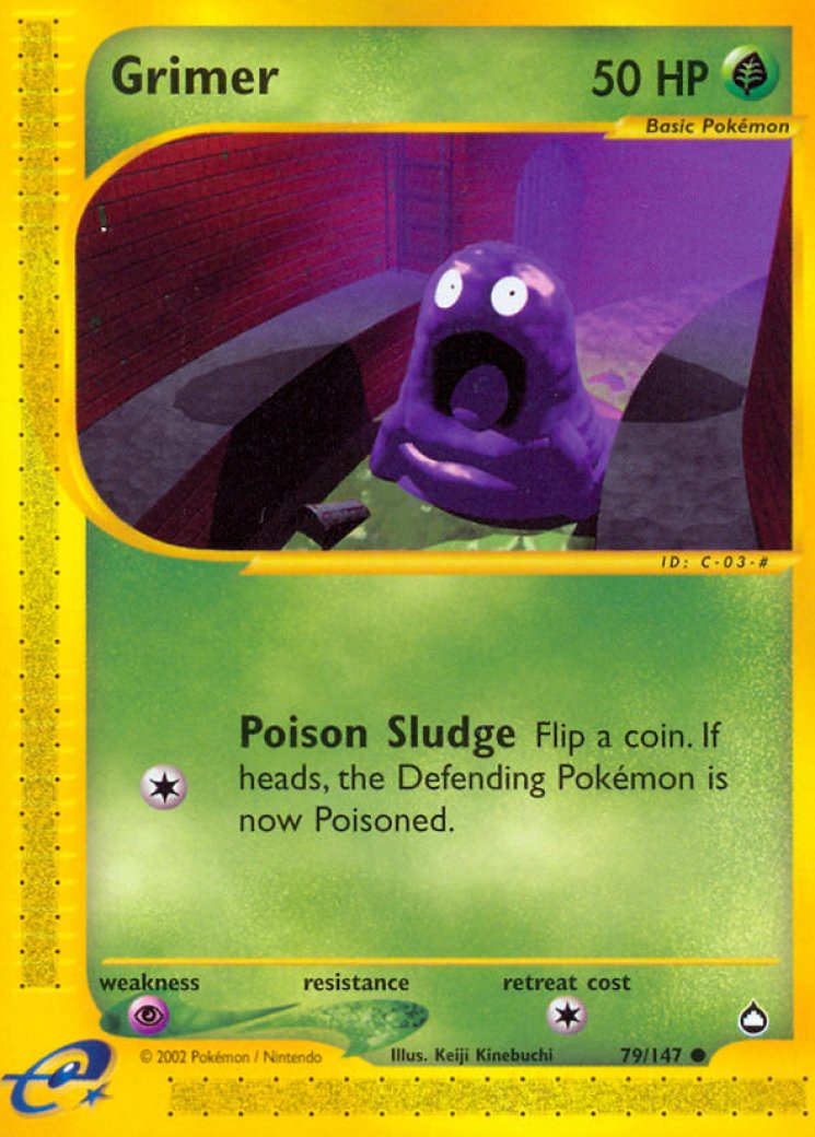 grimer pokemon card value 79/147 Price 2026 The item available is listed in the Title Grimer - Plasma Freeze -
