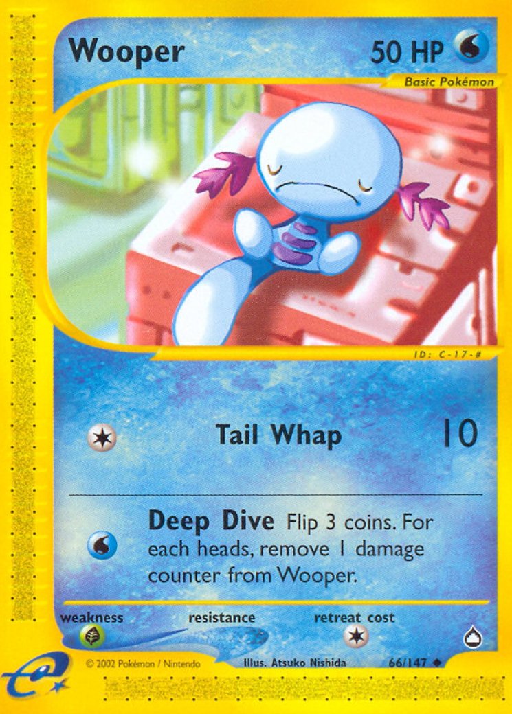 wooper full art pokemon card (79/115) (Stamped) [EX: Unseen Forces] Pokmon Hit Points40 HP Form Paldean Wooper 221/193 - Pokmon