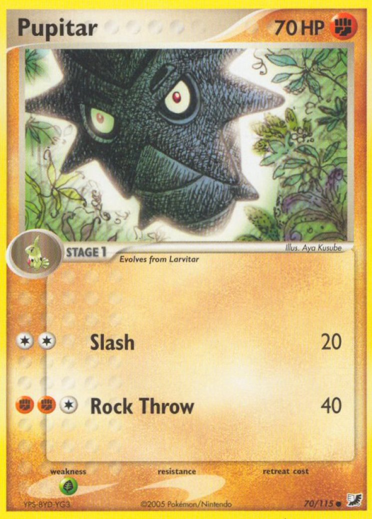 dark pupitar pokemon card Dark Tyranitar (19/109) [EX: Team Rocket Returns] main image 1