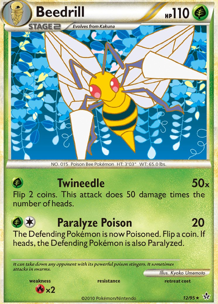 1999 beedrill pokemon card value Beedrill · Base Set First Edition #17(Shadowless) main image 0