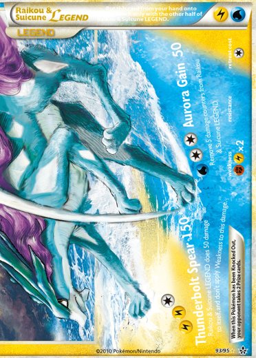Raikou & Suicune Legend (Bottom)