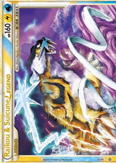 Raikou & Suicune Legend (Top)